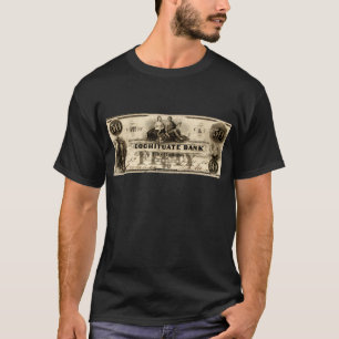 T-shirt Cochituate 1853 note des cinquante dollars