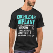 T-shirt Cochlear Implant Sensibilisation Sourde (Devant)
