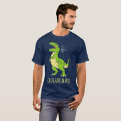 T-shirt Cochlearning saurus Sourd Dur Entendu Sourd (Devant entier)