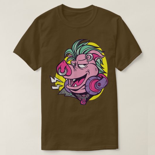 T-shirt Cochon (Design devant)