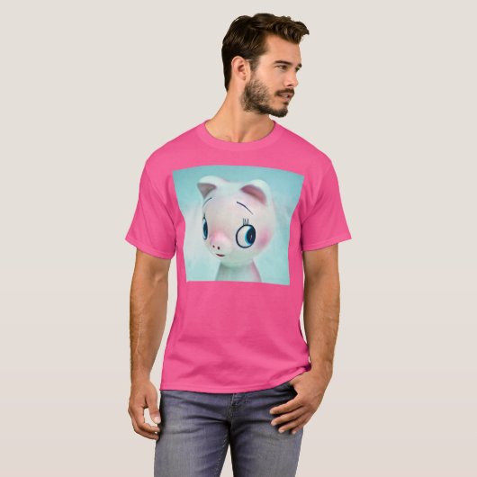 T-shirt Cochon (Devant entier)
