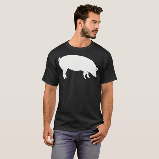 T-shirt Cochon (Devant entier)