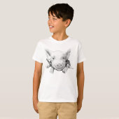 T-shirt Cochon bébé (Devant entier)