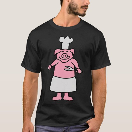 T-shirt Cochon Chef anniversaire garçon aaa (Devant)