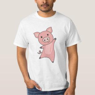 T-shirt Cochon Chien Chien Chien Chien Chien Funny Chiens