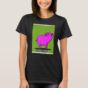 T-shirt Cochon Cochon Piggie Rose 6