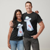 T-shirt Cochon dans l'espace (Unisexe)
