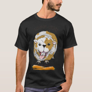 T-shirt Cochon de Guinée affamé Premium