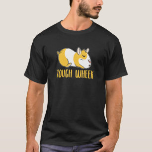 T-shirt Cochon de Guinée cavé à roue rigide