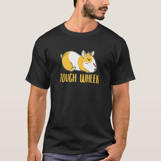 T-shirt Cochon de Guinée cavé à roue rigide (Devant)