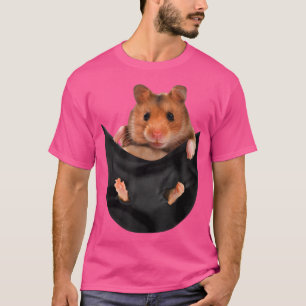 T-shirt Cochon De Guinée Drôle Dans La Poche T Chemise Pou