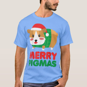 T-shirt Cochon de Guinée Joyeux Pigmas Drôle mignon Cochon