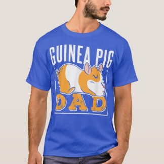 T-shirt Cochon de Guinée Papa Aiguille animal familier T-s