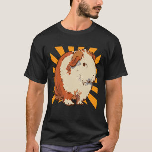 T-shirt Cochon de Guinée réaliste