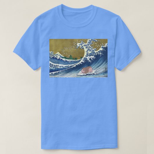 T-shirt Cochon de Guinée sans cheveux (Design devant)