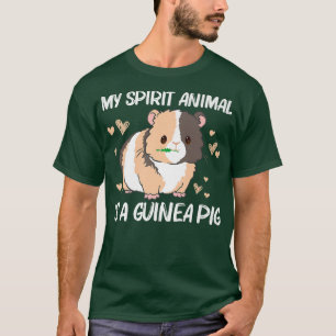 T-shirt Cochon d'Inde Cool Pour Hommes Femmes Wheek Fluffy