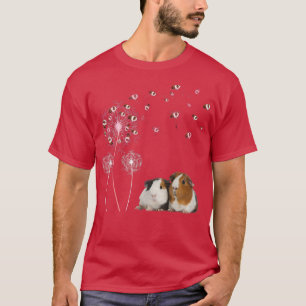 T-shirt Cochon d'Inde Pissenlit Mignon Cochon d'Inde Flora