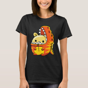 T-shirt Cochon d'Inde portant Rex Dinosaure Or ou un Syrie