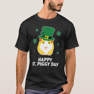 T-shirt Cochon d'Inde St Patricks Day Cavy Shamrock Leprec