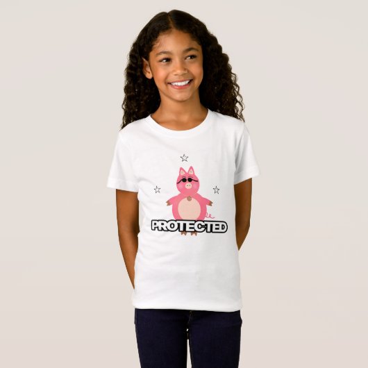 T-Shirt Cochon drôle (Devant entier)