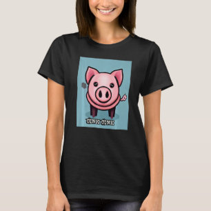 T-shirt Cochon Mignon Piggie Oink Oink  50