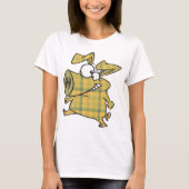 T-shirt Cochon plat (Devant)