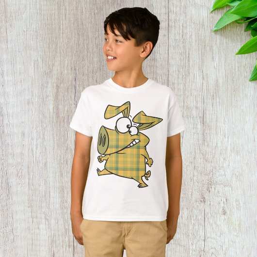 T-shirt Cochon plat
