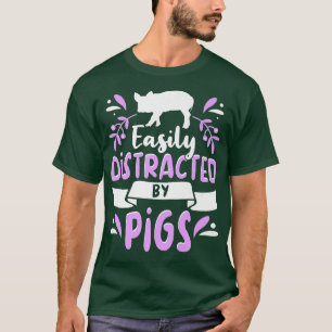 T-shirt Cochon Pour Amateurs De Cochon Mignonnes Vêtements