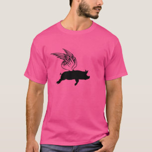T-shirt Cochon Quand Les Ailes Peuvent Faire Voler Les Coc