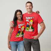 T-Shirt Cochon Roux Classique (Unisexe)