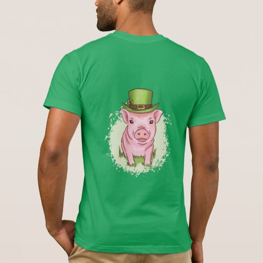 T-shirt Cochon Saint-Patricks (Dos)