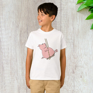 T-shirt Cochon Sur Une Flèche