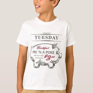 T-shirt Cochon surnaturel dans un Pot