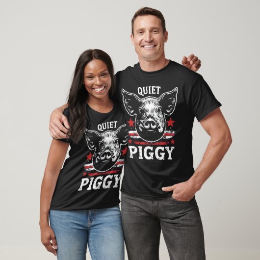 T-shirt Cochon Tranquille (Unisexe)