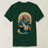 T-shirt Cochon ventré (Design devant)