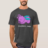 T-shirt cochon volant mignon (Devant)