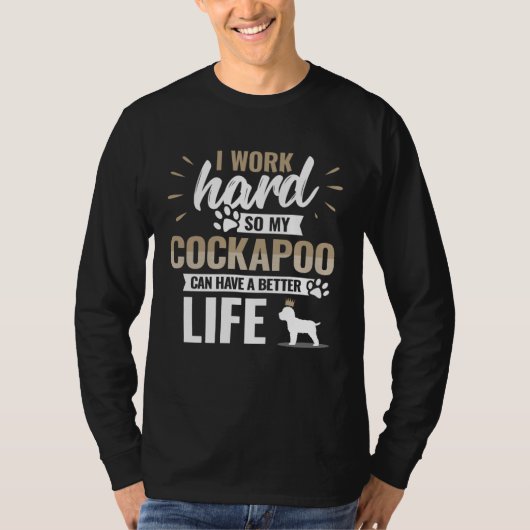 T-shirt Cockapoo  1 (Devant)