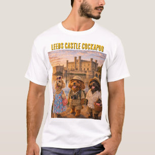 T-shirt Cockapoo Château de Leeds T Shirt Cadeau