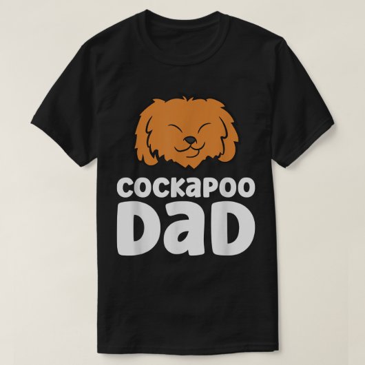 T-shirt Cockapoo Dog Papa Cockapoo Dad (Design devant)