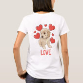T-shirt Cockapoo Love (Dos)