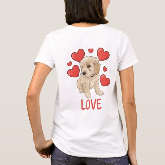 T-shirt Cockapoo Love (Dos)
