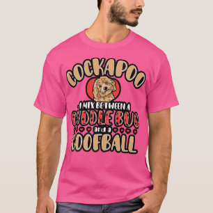 T-shirt Cockapoo Un Mélange Entre Un Bouchon De Cuddle Et
