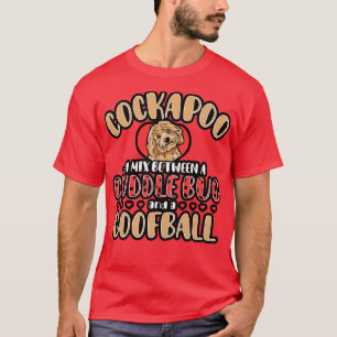 T-shirt Cockapoo Un Mélange Entre Un Bouchon De Cuddle Et