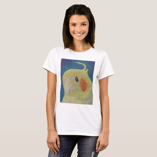 T-shirt Cockatiel (Devant entier)