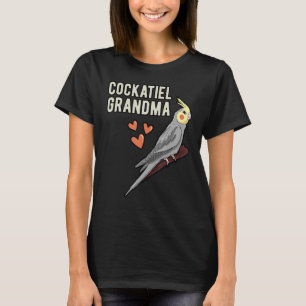 T-shirt Cockatiel Grand-mère Cockato propriétaire de perro