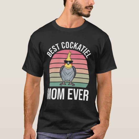 T-shirt Cockatiel Mom  Cockatiel (Devant)