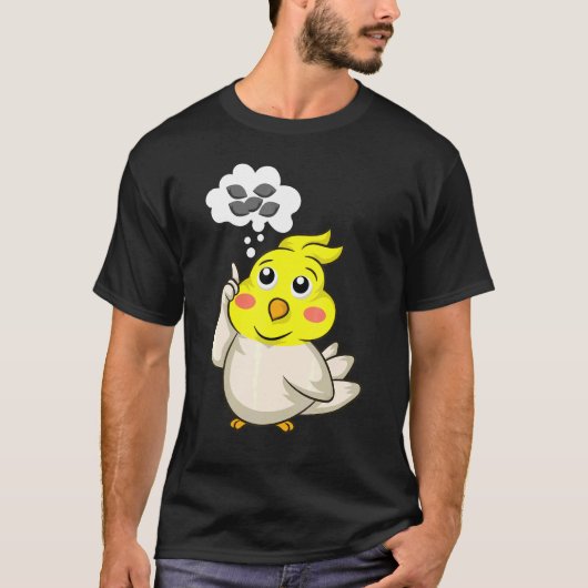 T-shirt Cockatiel Parrot T (Devant)