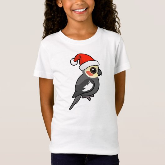 T-Shirt Cockatiel Père Noël (Devant)