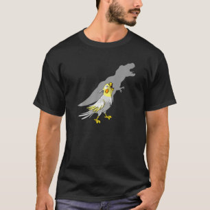 T-shirt Cockatiel pour oiseau Cockatoo Birb Memes Hommes F