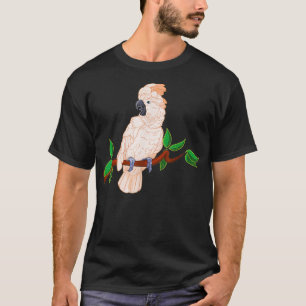 T-shirt Cockatoès moluque sur une branche